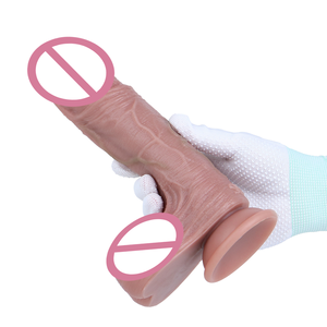 Lesbische strap-on dildo, squirting penis, schuifbare voorhuid dildo, grote penis siliconen dildo, anale seksspeeltjes voor vrouwen, koppels masturbatie. - Product Image 3