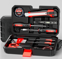 Ensemble Professionnel Sans Fil d'Outils Électriques Combinés pour Maison et Automobile, Kit Complet de Boîte à Outils Électriques