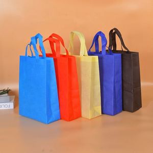 Sac fourre-tout personnalisé en non-tissé avec impression sérigraphique, motif dessin animé, réutilisable, durable, écologique, avec poignées, plusieurs tailles, pour le shopping, avec logo, idéal comme cadeau - Product Image 3