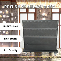 SUB 9007-AS Subwoofer dual de 21 pulgadas con amplificador clase D controlado por DSP para equipos de DJ y grandes actuaciones