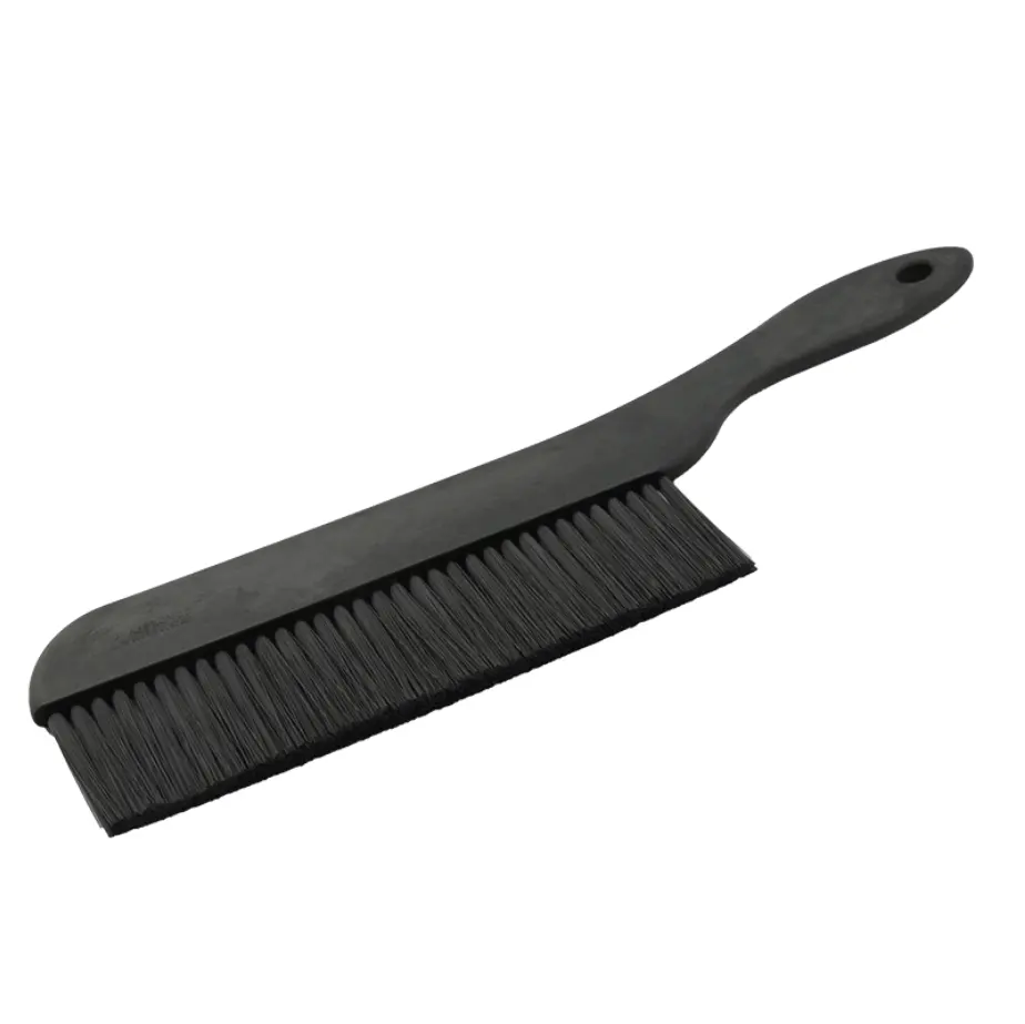 Libre de polvo conductivo de fibra de carbono ESD cepillo antiestático cepillo de pelo para sala limpia