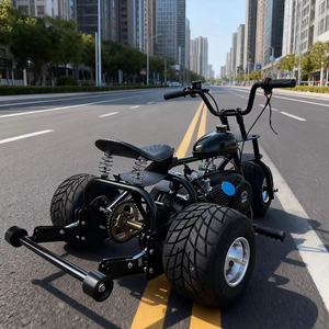 Nuevo Triciclo de Combustible con Arranque a Pedal, Karting de Gasolina para Exteriores, Neumáticos de Vacío, Karting de Carreras en Carretera para Adultos y Niños - Product Image 4