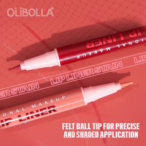 Crayon à lèvres liquide longue tenue personnalisable MLM, facile à appliquer, anti-bavures, végan, pour un maquillage précis. - Product Image 1