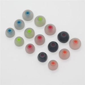 Embouts d'écouteurs en silicone 3,8 mm, bicolores, souples, pour écouteurs Sony - Product Image 1