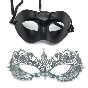 <span class=keywords><strong>Masque</strong></span> pour les yeux sexy pour femmes pour Halloween, <span class=keywords><strong>masque</strong></span> en dentelle scintillante avec ruban, accessoires de fête de mascarade mystérieux - Product Image 1