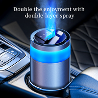 Nouveau Design Nuage Brume Parfum Maison Double Usage Parfum Bombe Aromathérapie Voiture Parfum Diffuseur Avec 7 Couleurs Lumière