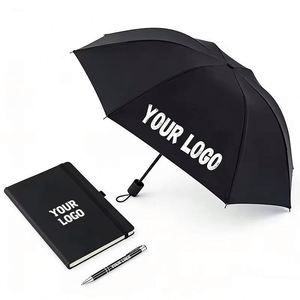 Ww5194 Customizable Logo Sunshade Printed Brand <b>Windproof</b> Promotion Gift 3 Fold Automatic <b>Umbrella</b> - Product Image 1