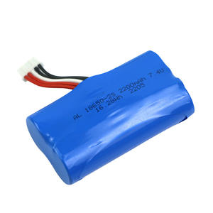 21700.32650 18650 sjkj สถานะของแข็งก้อนแบตเตอรี่7.4V 2200mAh สำหรับของเล่น - Product Image 3