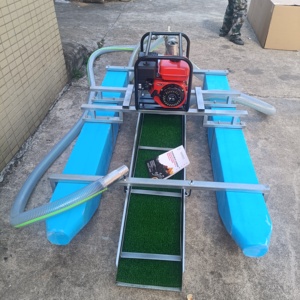 Дешевое Золотое дноуглубительное оборудование, 2,5 дюймов, бензиновый сердечник, Золотая сепаратор, небольшая лодка, судовой земснаряд - Product Image 5