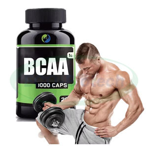 Ausreson Groothandel <span class=keywords><strong>BCAA</strong></span> Aminozuren Energie Capsules Supplement 500 mg Bulk <span class=keywords><strong>BCAA</strong></span> Capsules - Product Image 1