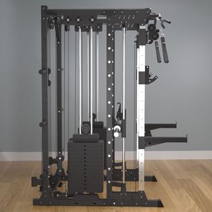 Hot Selling Unisex Cable Trainer Multi-Functional Power <strong>Squat</strong> Rack <strong>Cage</strong> for Indoor Home Strength Training Steel Custom - Product Image 4