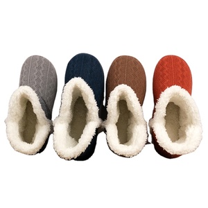 حذاء بوت جاكار محبوك بألوان مخصصة بتصميم جديد من النوع المفتوح لفصل الشتاء من المصنع مباشرة - Product Image 6