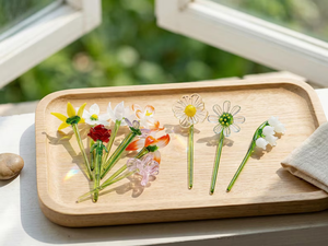 Decorazione <span class=keywords><strong>per</strong></span> la Casa, Mini Bouquet Fatto a Mano, Souvenir Personalizzato, Fiore in Vetro del Mese di Nascita, <span class=keywords><strong>Regalo</strong></span> <span class=keywords><strong>per</strong></span> <span class=keywords><strong>Lei</strong></span>, <span class=keywords><strong>Regalo</strong></span> di Compleanno <span class=keywords><strong>per</strong></span> la Mamma - Product Image 3