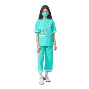 Carnaval Cosplay <span class=keywords><strong>carrera</strong></span> <span class=keywords><strong>cirujano</strong></span> vestido disfraz para niñas Halloween ocupacional uniforme médico y enfermera niños fiesta disfraz - Product Image 2