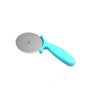 DTK Nouveau Design Bleu Série D'ustensiles de Cuisine En Acier Inoxydable <span class=keywords><strong>Roulette</strong></span> À <span class=keywords><strong>Pizza</strong></span> Avec Poignée EN PP - Product Image 3