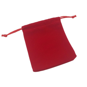 Bolsas de Terciopelo Rosa para Joyería, Bolsitas con Cordón para Guardar Anillos, Bolsas de Terciopelo con Logotipo Personalizado - Product Image 6