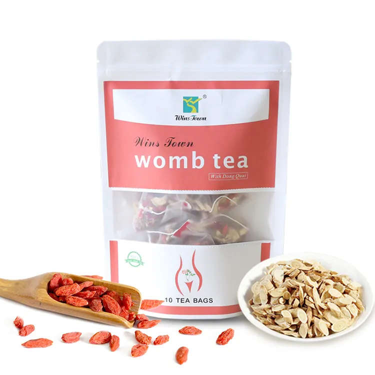 OEM/ODM Woman Womb Detox Tea Female Period Pain Relief Natural Herbal Fertility Tea Rose Flower Flavored Tea