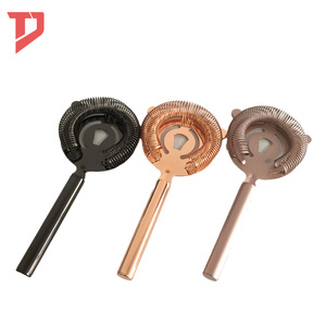 Colador de Acero Inoxidable con Resorte de Alta Densidad <span class=keywords><strong>para</strong></span> Verter <span class=keywords><strong>Bebidas</strong></span> Suavemente, Compatible con Cocteleras Boston y Vasos Mezcladores, Accesorio de Bar - Product Image 4