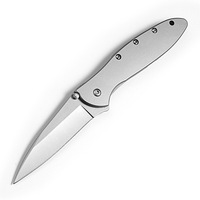 Couteau pliant LEEK 1660, vente en gros, manche en aluminium, couteau pliant tactique, couteau de survie EDC pour les chasseurs