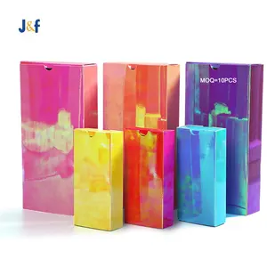 Eco Friendly Packaging Customised Gift Kraft Nail Wholesale Little Slide Perfume Earphone Packing Boxes For Packiging