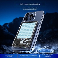 Batteries semi-solides 5000mAh 10000mAh, Powerbank portable, charge sans fil N5S, Power Banks magnétiques