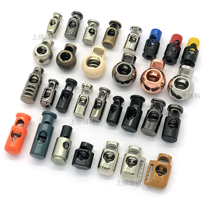 Metal <strong>Draw</strong> Stopper Metal <strong>Locks</strong> Custom Bungee Adjustable Spring Cord <strong>Lock</strong> for Shoes Pants Bags Adjustment - Product Image 5