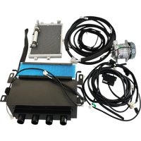 Climatiseur agricole personnalisable de haute qualité 12V/24V, nouveau compresseur 800W, réfrigérant R134a, refroidissement et chauffage