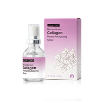 Toner Wajah Peony Hydrating Kolagen Tipe III Rekombinan untuk Menenangkan dan Memperbaiki Kulit, Perawatan Kulit Vegan, ODM Private Label