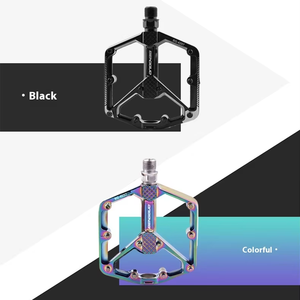 SeeMore Pédales de vélo de route en alliage d'aluminium à dégagement rapide Pédale de vélo ultralégère Pédales de roulements de vélo vtt professionnel - Product Image 2