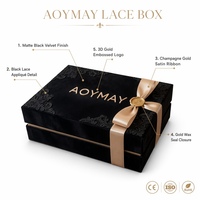 Coffret Cadeau Ramadan Style Arabe de Luxe, Emballage Personnalisé d'Usine, Ensemble d'Emballage Géométrique Gaufré, Coran, Cosmétiques Islamiques