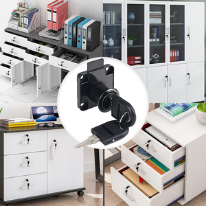 Bán Buôn Phần Cứng Nhà Ngăn Kéo Khóa Nhà Tủ Khóa Kẽm Hợp Kim Lõi Bàn Ngăn Kéo Khóa - Product Image 4