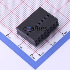 X9555H-2x08E-PT Housing (Wire-to-Board / Wire-to-Wire) P=2.54mm Connector 2x8P 2.54mm 2 8 - Product Image 2