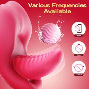 Vibrador de lengua mágico realista con control por aplicación de 9 frecuencias para adultos - Product Image 6