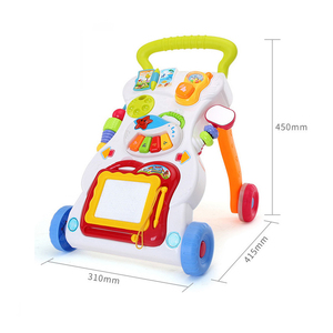 Poussettes pour bébés Walkers 4 en 1 Multifonctionnel Toddler Learning Walking Stroller Activity Center Baby Walker - Product Image 6
