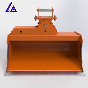 <span class=keywords><strong>Godet</strong></span> inclinable pour excavatrice <span class=keywords><strong>en</strong></span> acier de classe NM500, durée de vie prolongée pour l'exploitation minière et les carrières, taille personnalisée selon le dessin du client - Product Image 1