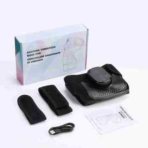 เครื่องอุ่นเข่าแบบชาร์จไฟได้ พร้อมแผ่นนวดเข่า ปิดอัตโนมัติ บรรเทาอาการปวดข้อ ใช้ได้ทั้งที่บ้านและระหว่างเดินทาง - Product Image 1