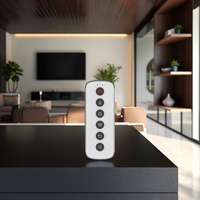 Control Remoto Universal IR de 6 Teclas para Altavoz de Audio, Carcasa de Aleación de Aluminio, Reemplazo de Controlador Hi-Fi, OEM ODM Personalizado JCXK