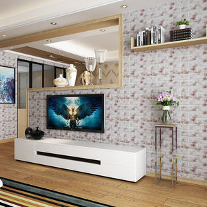 Paneles Decorativos para Interiores, <span class=keywords><strong>Panel</strong></span> de Fachada 3D, Pegatinas de Ladrillo de Espuma de PE, Papel Tapiz Artístico - Product Image 4