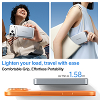 Roiskin Power Bank Charge rapide 22,5W 5000mAh Type-C Chargeur portable Petite batterie externe avec PD QC 3.0