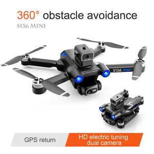 <span class=keywords><strong>Meilleur</strong></span> fournisseur de drones jouets S136 avec caméra 4K et GPS, drones pour débutants, cadeau pour enfants - Product Image 2
