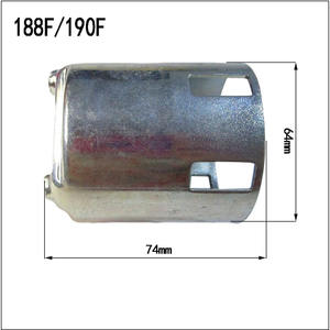 Arrancador automático manual para microcultivadores de 2-8 kW (modelos 168F, 170F, 188F) y accesorios para generadores de gasolina y bombas de agua - Product Image 3