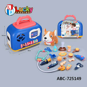 ふりプレイドクターおもちゃペットケア獣医医療機器音楽ライト子供のための絶妙なドクターキット - Product Image 4