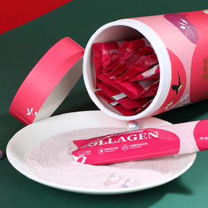 Sıcak satış meşrubat dolum makinesi beyazlatma cilt hidrolize 100 saf deniz balık kollajen tozu içme poşet 3g 5g - Product Image 1