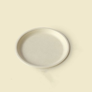 <span class=keywords><strong>จาน</strong></span>ขนมหวานสำหรับงานเลี้ยงแบบใช้แล้วทิ้ง สีขาว ทำจากชานอ้อย ย่อยสลายได้ทางชีวภาพ ขนาด 16.5 ซม. จำนวน 25 ชิ้น ใช้กับ<span class=keywords><strong>ไมโครเวฟ</strong></span>ได้ - Product Image 1