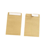 Enveloppe en papier kraft biodégradable et écologique pour emballage express simple, avec fermeture adhésive double face