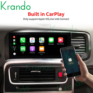 Autoradio multimédia Krando Android 13.0 pour <span class=keywords><strong>Volvo</strong></span> S60 V60 2011-2020, unité principale avec Apple CarPlay sans fil, Android Auto, 4G, Bluetooth - Product Image 5