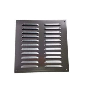 Panneau de ventilation en tôle perforée anti-rouille en aluminium pour façade et aération d'équipements - Product Image 1