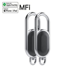 מאתר מפתחות חכם אלחוטי מיני לילדים, עמיד למים, עם תגית איתור AirTag, מכשיר מעקב <span class=keywords><strong>GPS</strong></span> נסתר, מחזיק מפתחות עבור אפל - Product Image 1