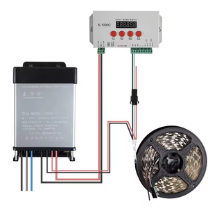 Ws2815 12V 30 60 144LEDs RGB tira de LED direccionable para <span class=keywords><strong>TKV</strong></span> decoración DMX512 pixel Dream Color Smart Led Light Strip - Product Image 5