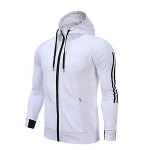 Customized size fitness apparel men team sport jacket plus size outerwear men jacket sports